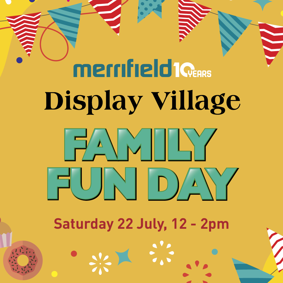 You're invited to the Merrifield Display Village Family Fun Day on