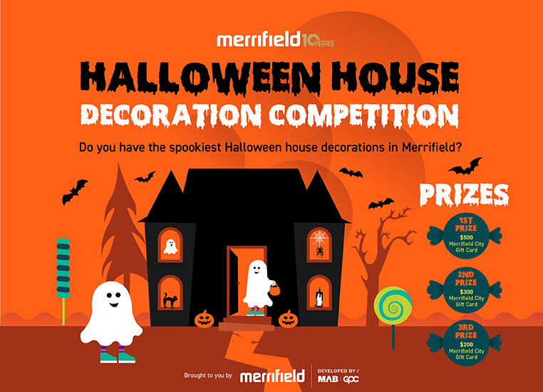 Halloween House Decoration Competition Merrifield Melbourne